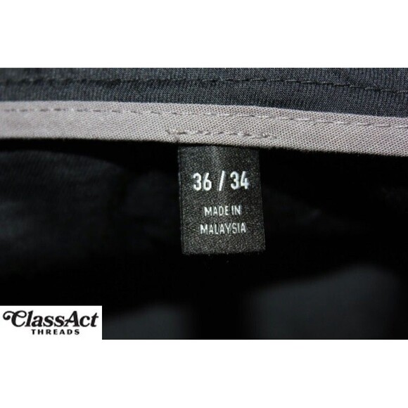 Bonobos Monday Pants Men Blue Flat Front Chino Slim Stretch Tag Sz 36X34 (36X32) - Picture 3 of 9